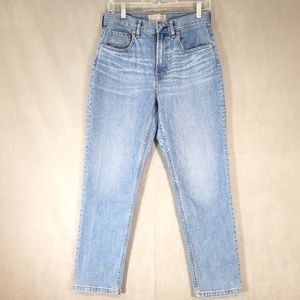 Everlane The Cheeky Jean 28 Crop Light Blue